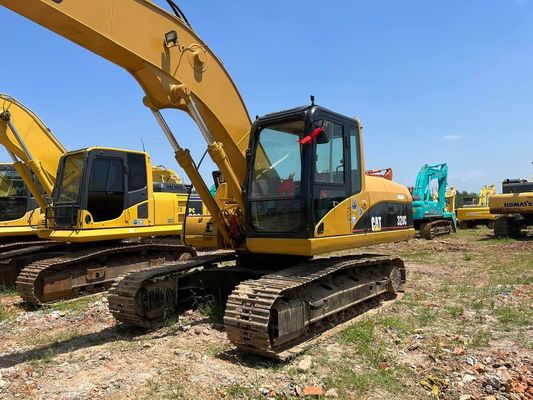 320C Used CAT Excavator Caterpillar 20 Ton Excavator Safety Operation Japan