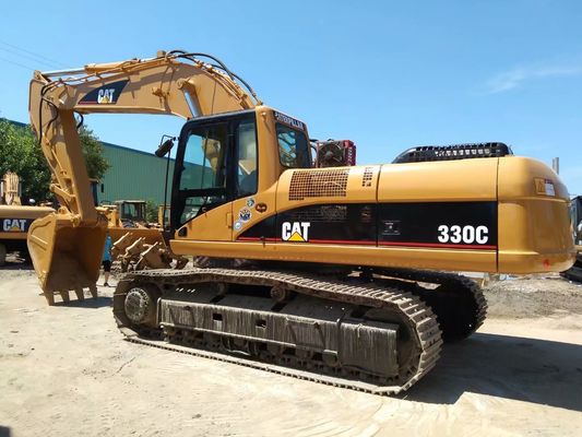 2001 Year Used Crawler Mounted Excavator Caterpillar 330C CAT C9 Engine 250HP