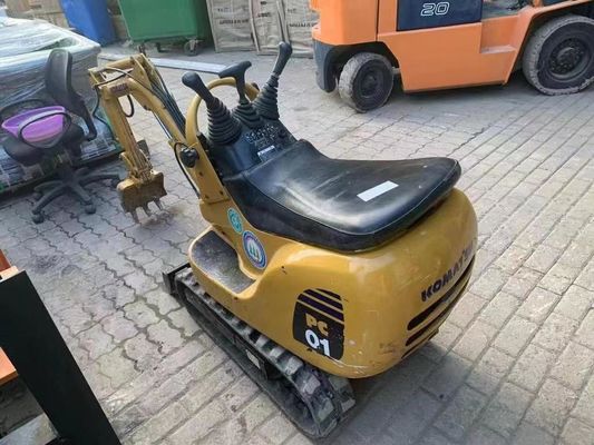 PC01 Original Color Used Komatsu Mini Excavator For Working Indoors