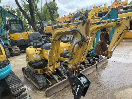 Japan Komatsu PC10MR-2 Second Hand Excavator Machine For Working Indoors