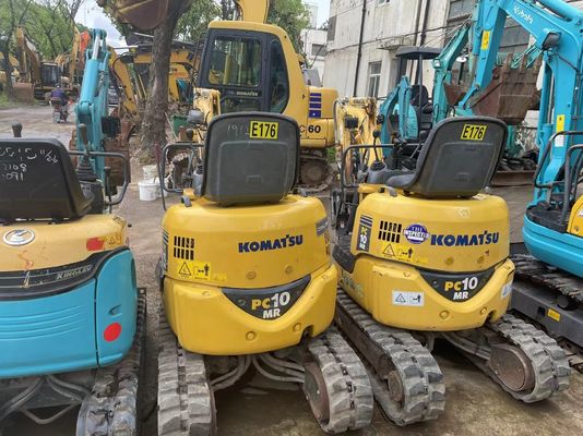 Japan Komatsu PC10MR-2 Second Hand Excavator Machine For Working Indoors