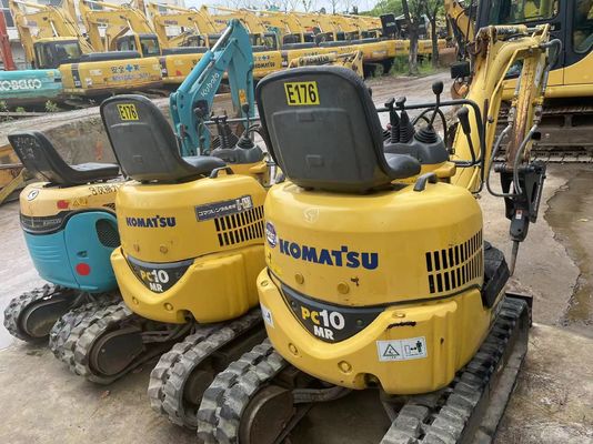 Japan Komatsu PC10MR-2 Second Hand Excavator Machine For Working Indoors