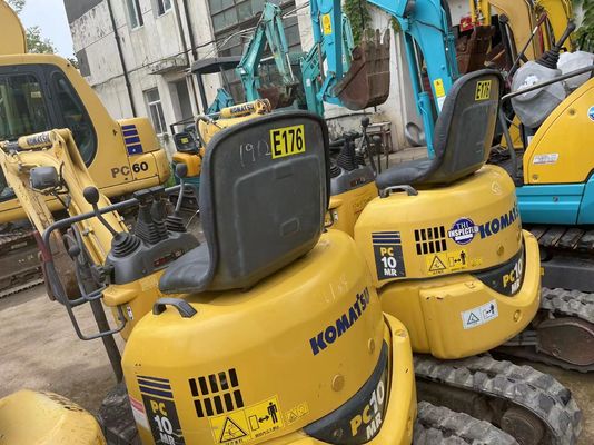 Japan Komatsu PC10MR-2 Second Hand Excavator Machine For Working Indoors