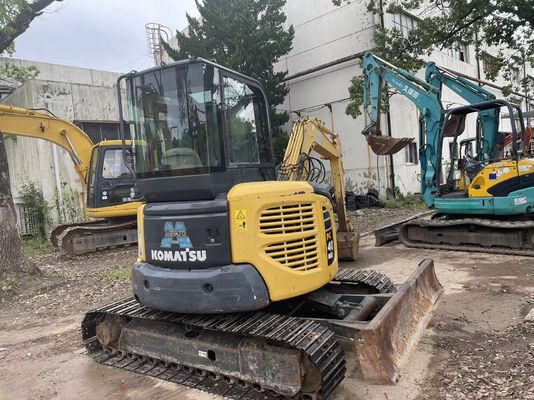 Enclosed Cab Used Komatsu Mini Excavator PC40MR-2 PC35MR-2 PC40MR-2