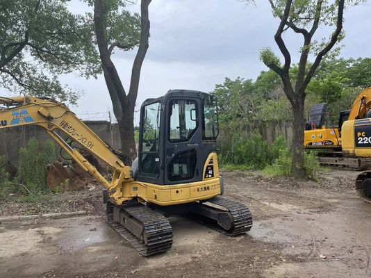 Enclosed Cab Used Komatsu Mini Excavator PC40MR-2 PC35MR-2 PC40MR-2