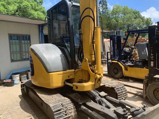 Used PC50MR-2 Komatsu Mini Digger Enclosed Cab For Construction Site