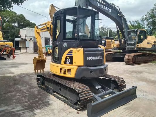 Used Komatsu PC55MR 2 Mini Original Japan Energy Efficient High Performance