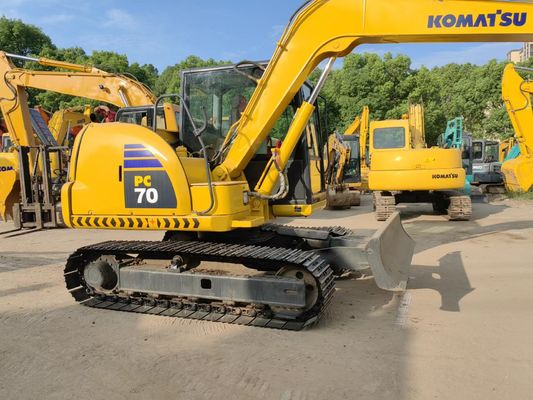 Original Japan Used Excavator Komatsu PC70-8 Crawler Type Excavator
