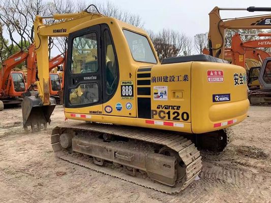 12 Tons Used Komatsu PC120-6 Crawler Hydraulic Excavator Security Guarantee