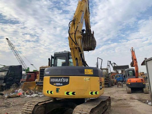 PC128US-2E Used Komatsu Excavator Crawler 13 Ton Excavator High Precision
