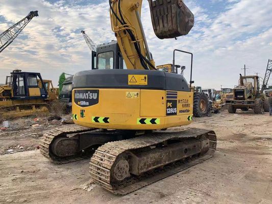 PC128US-2E Used Komatsu Excavator Crawler 13 Ton Excavator High Precision
