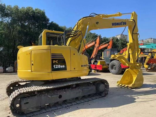PC128US-8 Used Komatsu Excavator Hydraulic Thumb Mini Crawler Excavator