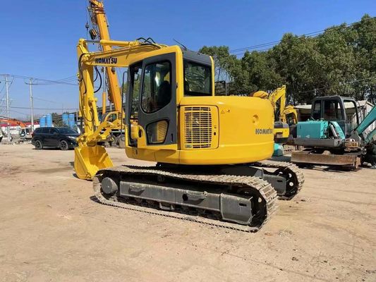 PC128US-8 Used Komatsu Excavator Hydraulic Thumb Mini Crawler Excavator