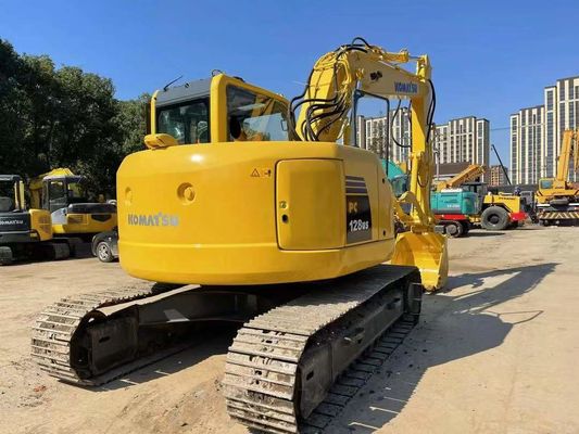 PC128US-8 Used Komatsu Excavator Hydraulic Thumb Mini Crawler Excavator