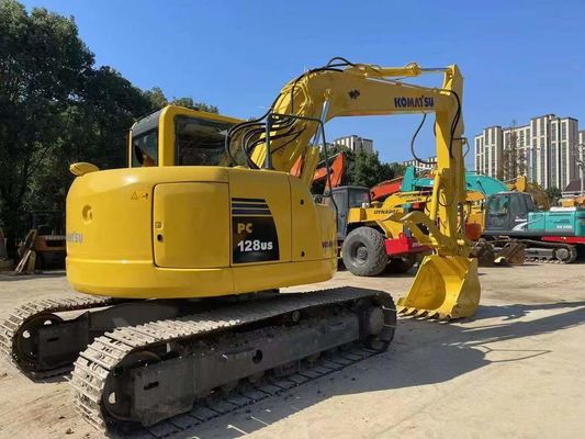 PC128US-8 Used Komatsu Excavator Hydraulic Thumb Mini Crawler Excavator