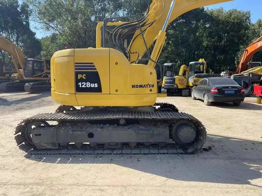 PC128US-8 Used Komatsu Excavator Hydraulic Thumb Mini Crawler Excavator