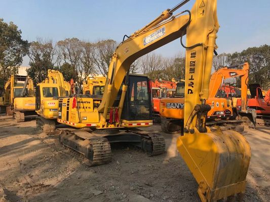 Energy Saving Used Komatsu PC130 6 Crawler High Stability Original Color
