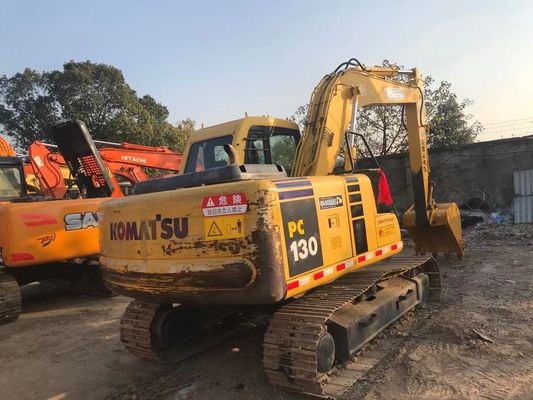Energy Saving Used Komatsu PC130 6 Crawler High Stability Original Color