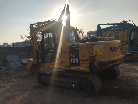 Energy Saving Used Komatsu PC130 6 Crawler High Stability Original Color