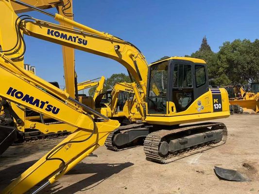 Original Japan PC130-7 Used Komatsu Crawler Excavator With Hydraulic Thumb
