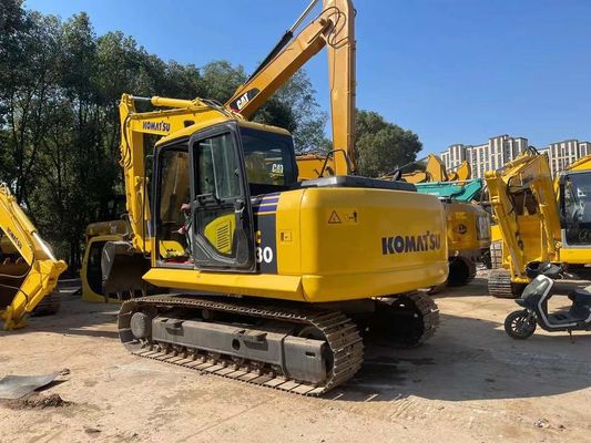 Original Japan PC130-7 Used Komatsu Crawler Excavator With Hydraulic Thumb