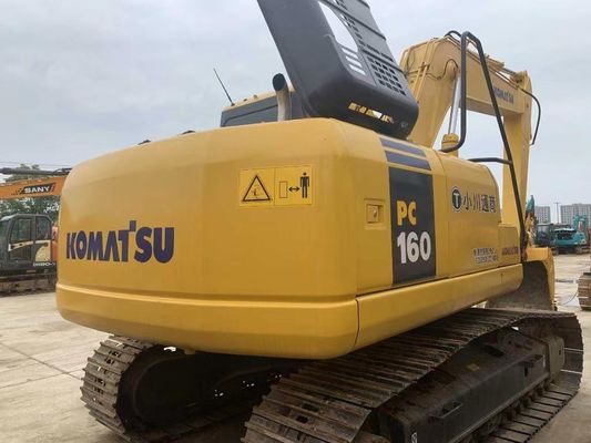 Japan Komatsu PC160LC-7 Mini Crawler Excavator Second Hand With Powerful Engine