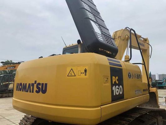 Japan Komatsu PC160LC-7 Mini Crawler Excavator Second Hand With Powerful Engine