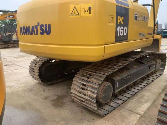 Japan Komatsu PC160LC-7 Mini Crawler Excavator Second Hand With Powerful Engine
