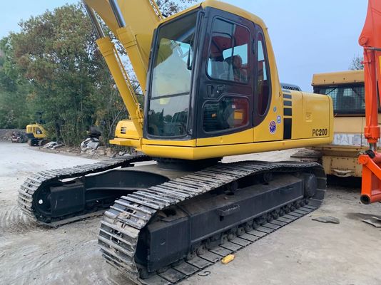 High Efficiency Used Komatsu PC200 6 Excavator Original Japan Powerful