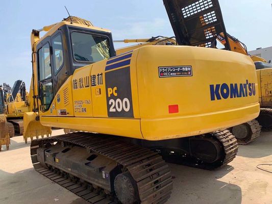Easy Operation Used Komatsu Excavator PC200-7 Original Japan 20 Tons Excavator