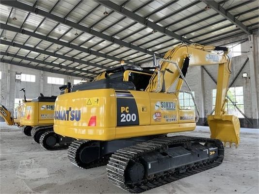 PC200-8 Used Komatsu Excavator Original Japan Maintainable Second Hand Diggers