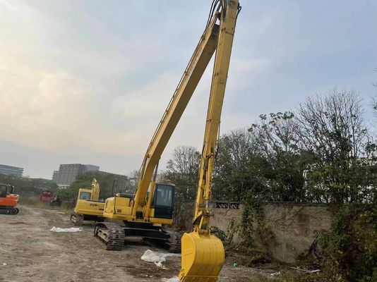 Originla Japan Used Komatsu Excavator PC220-7 Crawler With 18 Meters Long Arm