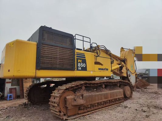 Used Komatsu Crawler Excavator PC850-8EO For Mining 2019 Year Original Japan