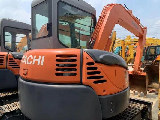 Original Japan Used Hitachi ZX55UR Mini Excavator In Excellent Condition
