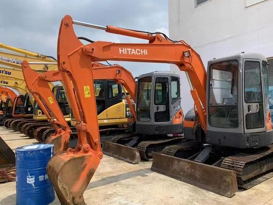 Original Japan Used Hitachi ZX55UR Mini Excavator In Excellent Condition