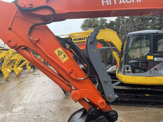 Original Japan Used Hitachi ZX60 Mini Crawler Excavator With Hydraulic Thumb