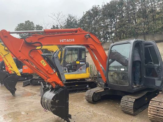 Original Japan Used Hitachi ZX60 Mini Crawler Excavator With Hydraulic Thumb