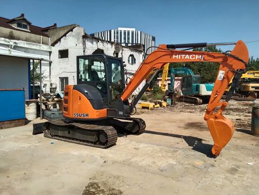 Hitachi ZX55USR-5A Used Mini Crawler Excavator Good Condition Mini Excavator Used