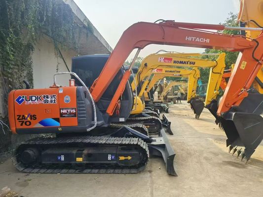 Original Japan Used Excavator ZX70 Used Hitachi Excavator Crawler With Blade