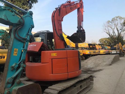 Japan Used Excavator ZX75US-3 Energy Efficient Hitachi Crawler Excavator