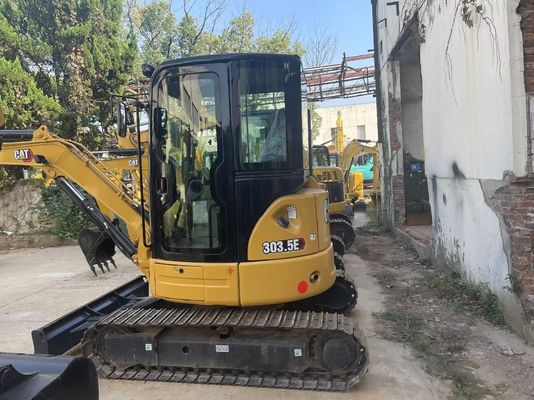 Energy Efficiency Used CAT Excavator Crawler Caterpillar 303.5 E CR Rustproof