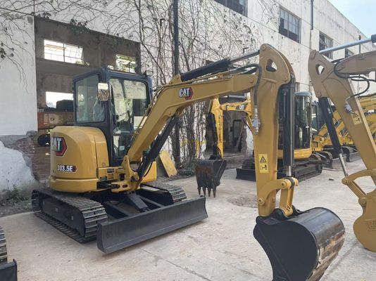 Energy Efficiency Used CAT Excavator Crawler Caterpillar 303.5 E CR Rustproof