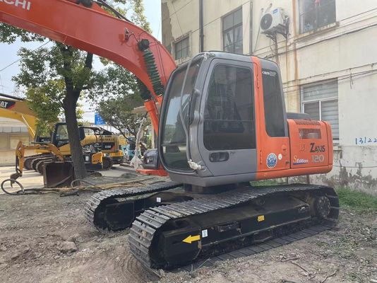 Original Japan Used Hitachi ZX120 Crawler Excavator In Good Condition