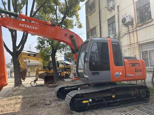 Original Japan Used Hitachi ZX120 Crawler Excavator In Good Condition