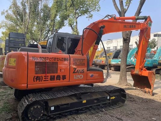 Original Japan Used Hitachi ZX120 Crawler Excavator In Good Condition