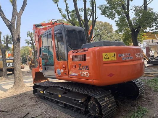 Original Japan Used Hitachi ZX120 Crawler Excavator In Good Condition