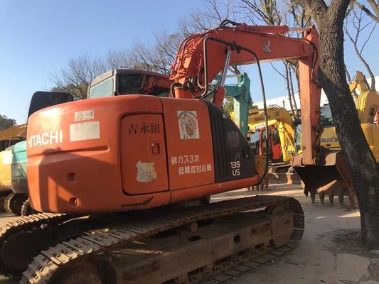 ZX135US Second Hand Excavator Good Condition Hitachi Crawler Excavator Original Color