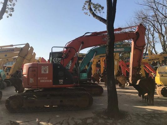 ZX135US Second Hand Excavator Good Condition Hitachi Crawler Excavator Original Color