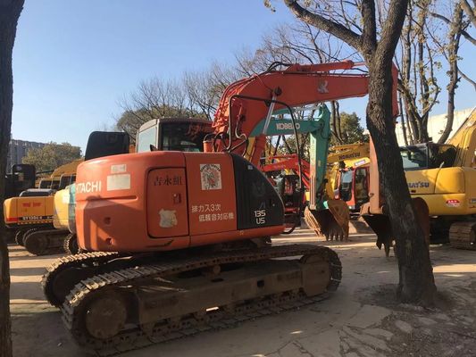 ZX135US Second Hand Excavator Good Condition Hitachi Crawler Excavator Original Color