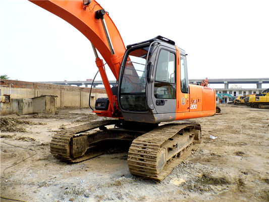 Original Color Used Hitachi ZX200-3G Crawler Excavator In Good Condition